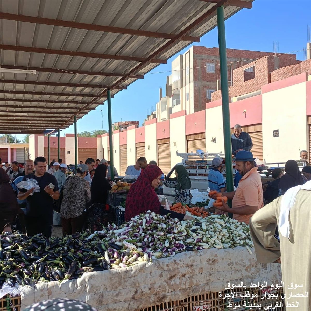 سوق اليوم الواحد بواحة الداخلة