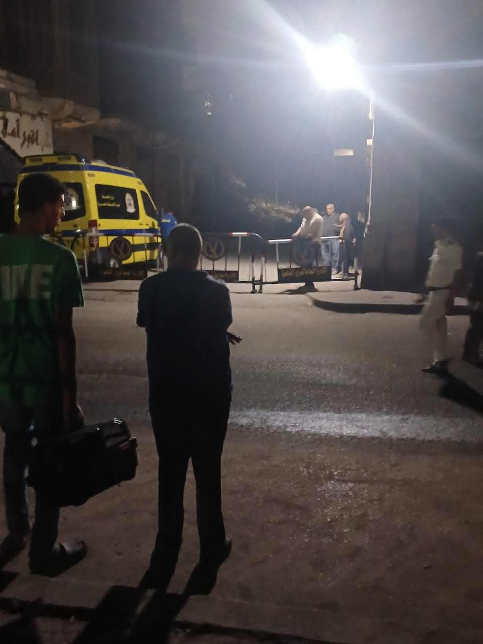 عقار باب الشعرية المنهار