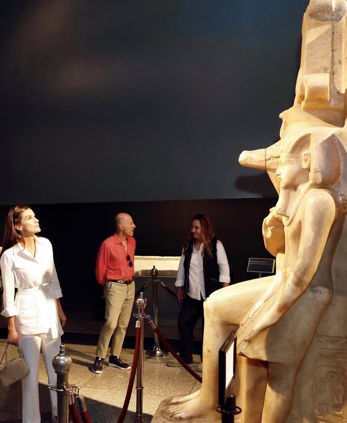 ملك وملكة إسبانيا في الأقصر