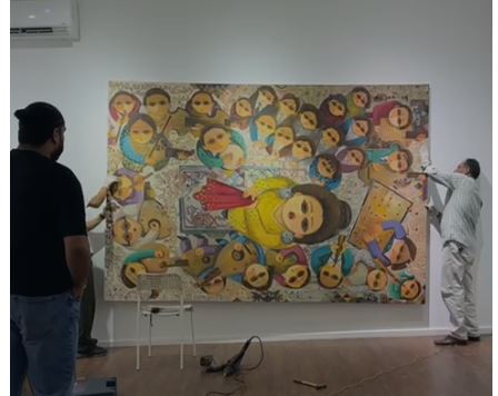  افتتاح معرض تشكيلي غدا الإثنين بعنوان الست فوق الرأس