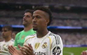 <strong>فقد أهله وظهر يبكي بقميص الملكي.. ريال مدريد يقوم بتكريم المغربي عبد الرحيم أوحيدة الناجي من زلزال المغرب 2023</strong>