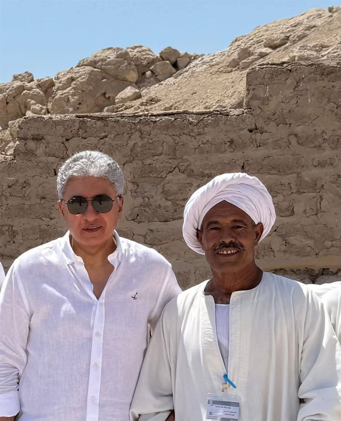 الريس على فاروق ووزير السياحة