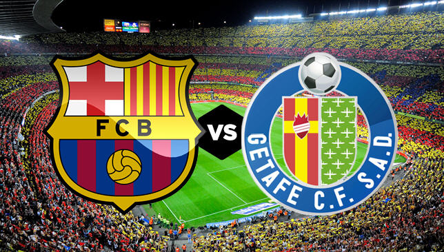 مباراة برشلونة وخيتافي في الدوري الإسباني