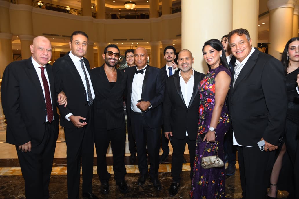 أحمد سعد يشعل حفل زفاف نجل الإعلامية داليا مطر