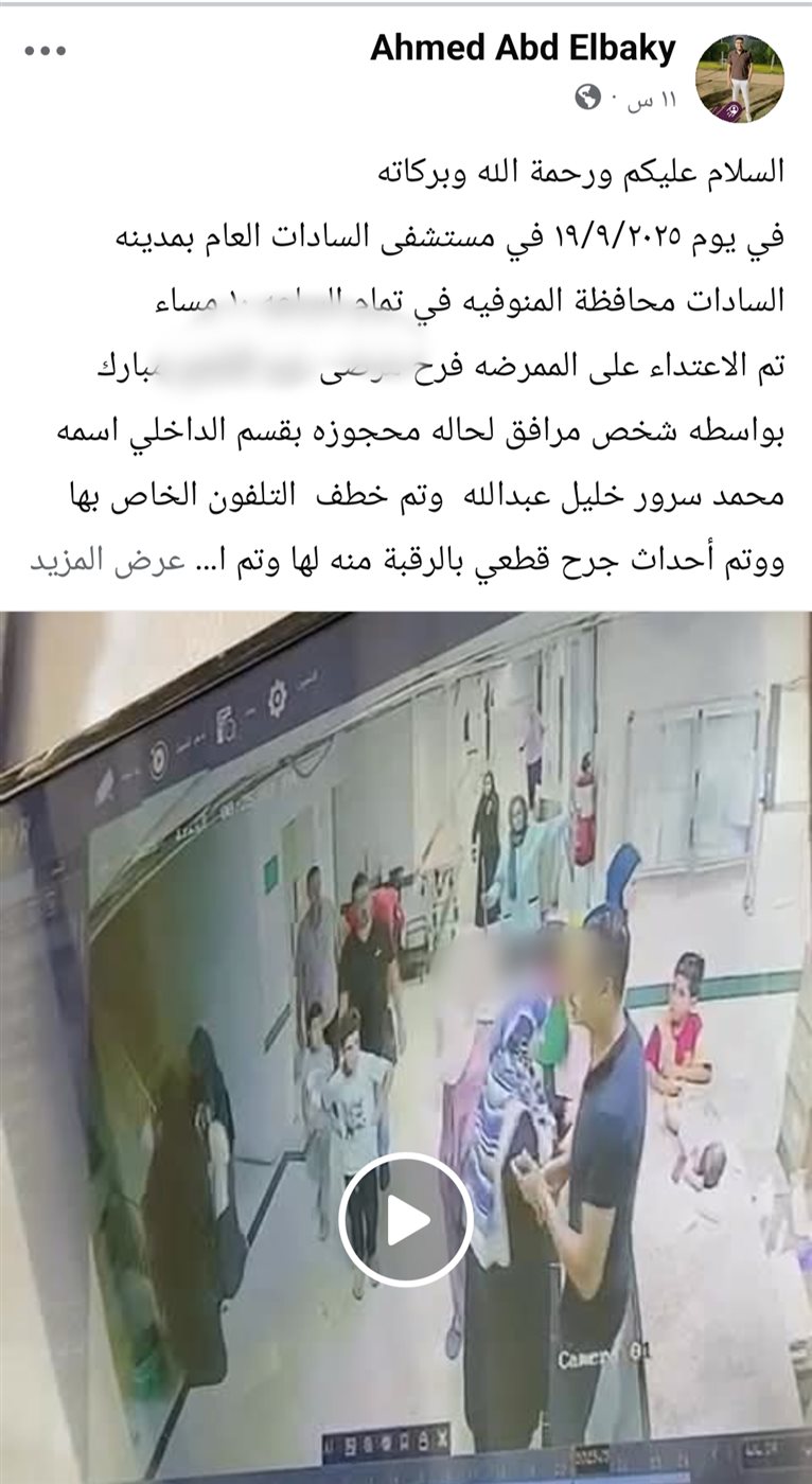 الفيديو المنشور