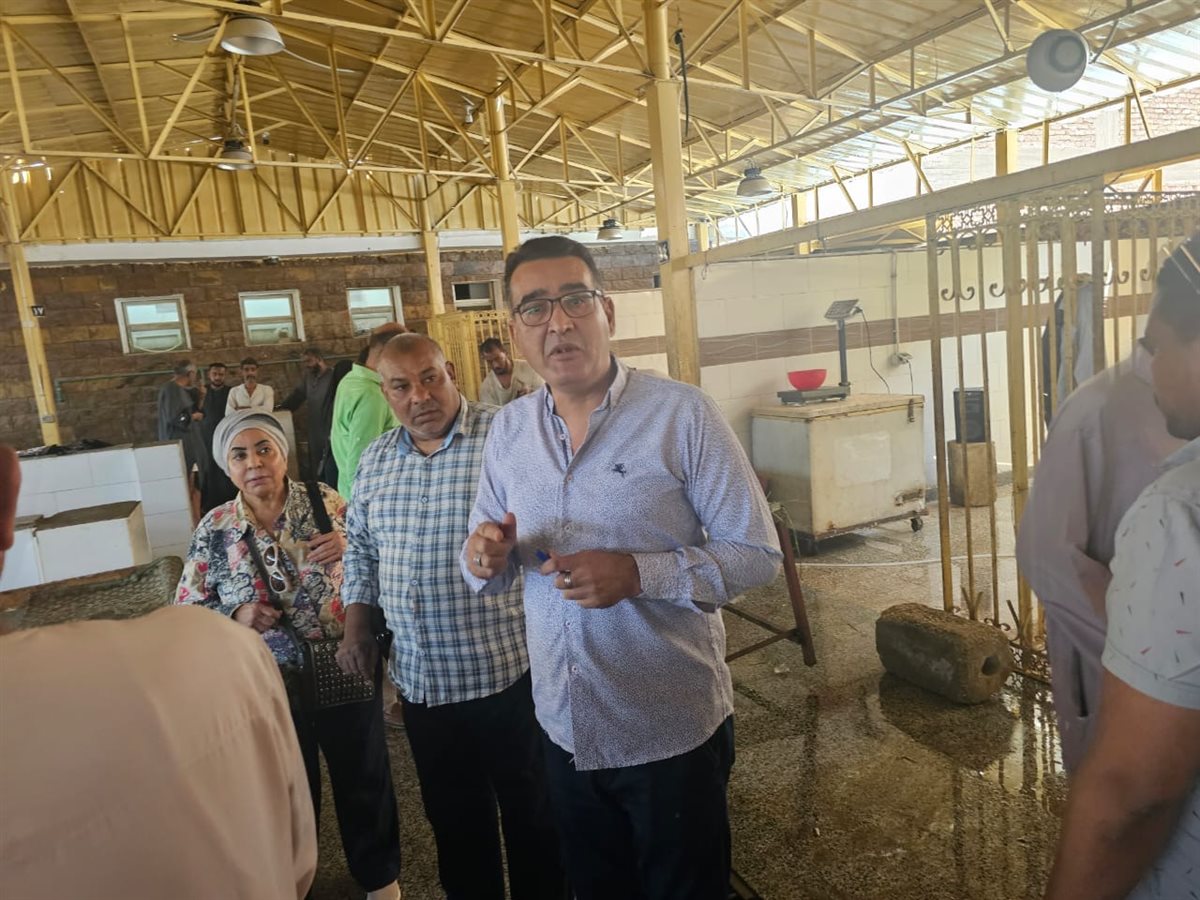 حملات تموينية مكثفة على أسواق الأقصر 