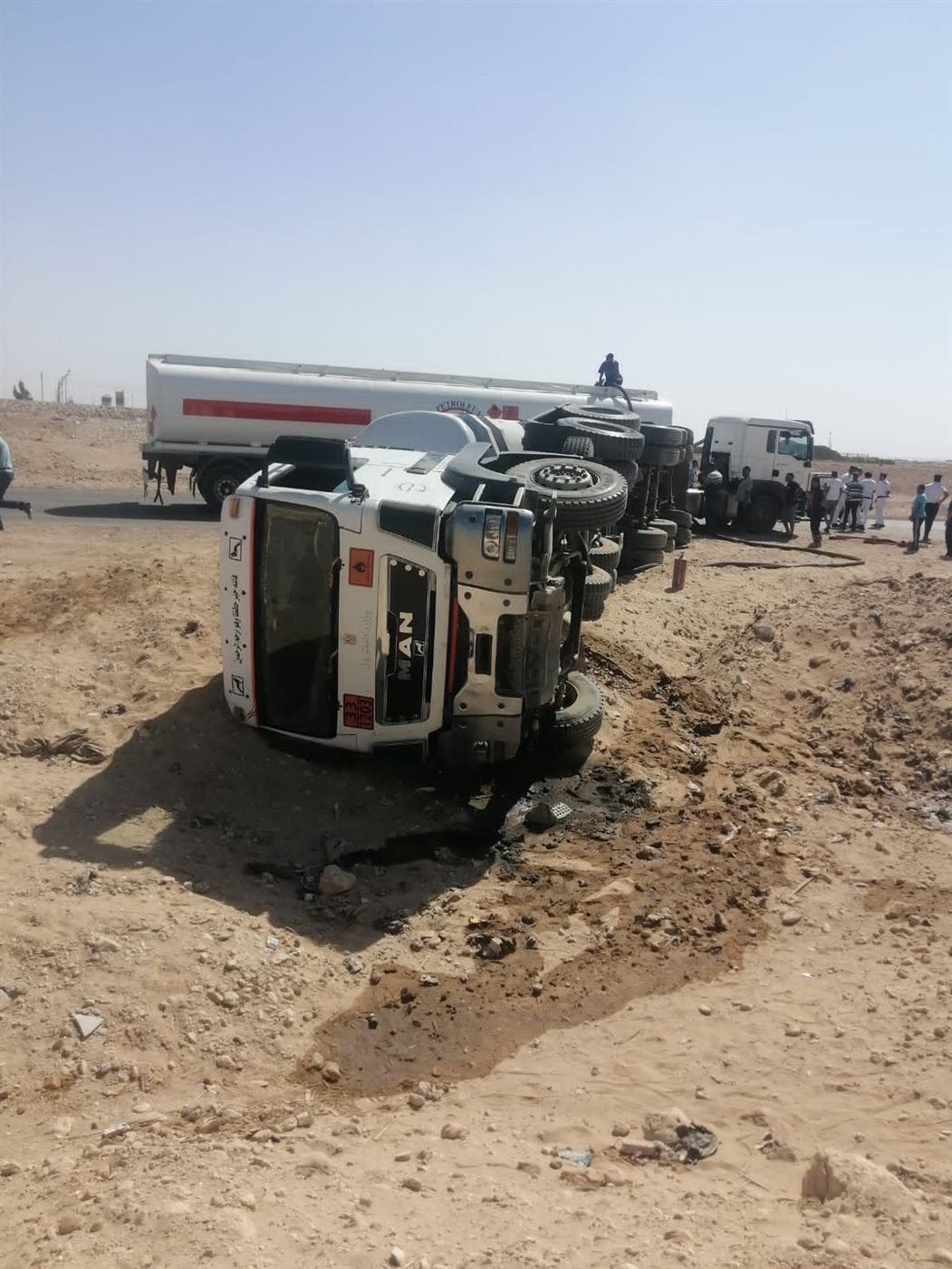 انقلاب سيارة سولار 