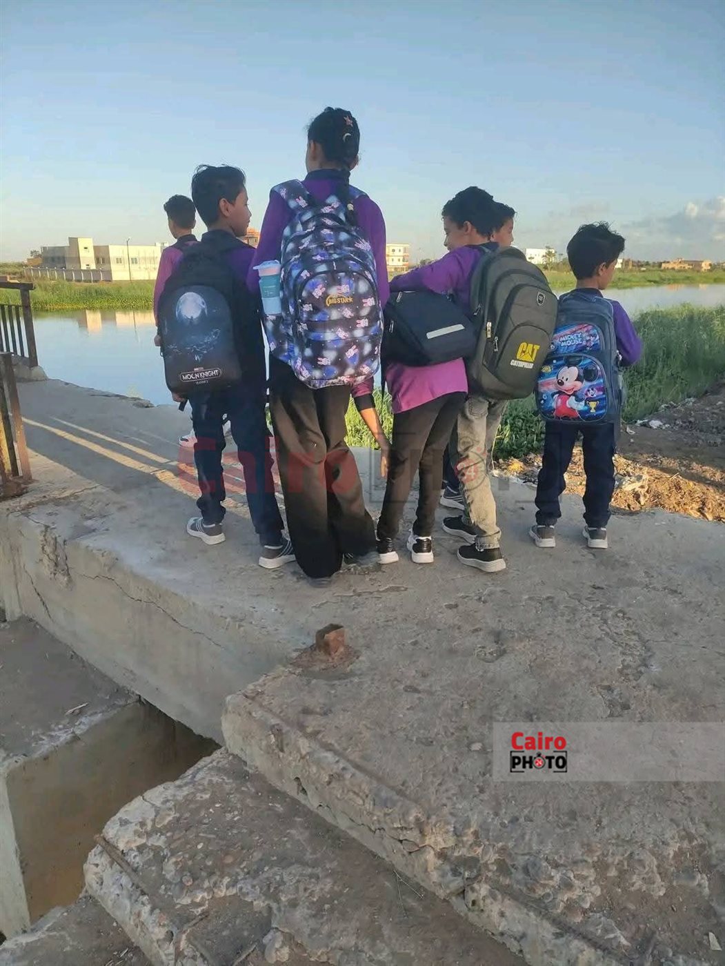 معاناة طلاب جنوب بورسعيد 