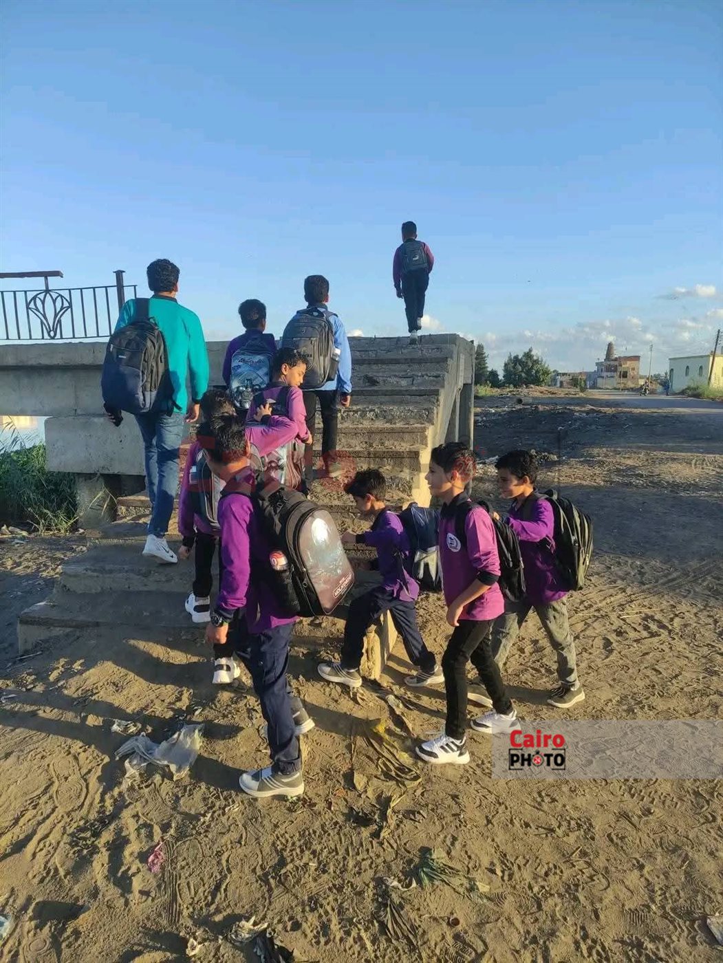 معاناة طلاب جنوب بورسعيد 