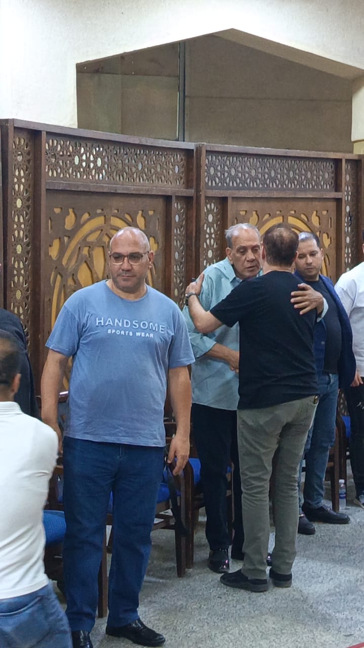 عزاء شقيقة أحمد صيام