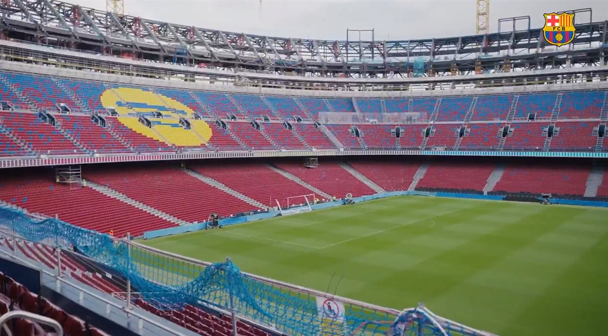 <strong>برشلونة يكشف عن آخر مستجدات تطوير كامب نو تمهيدًا للعودة المرتقبة</strong>