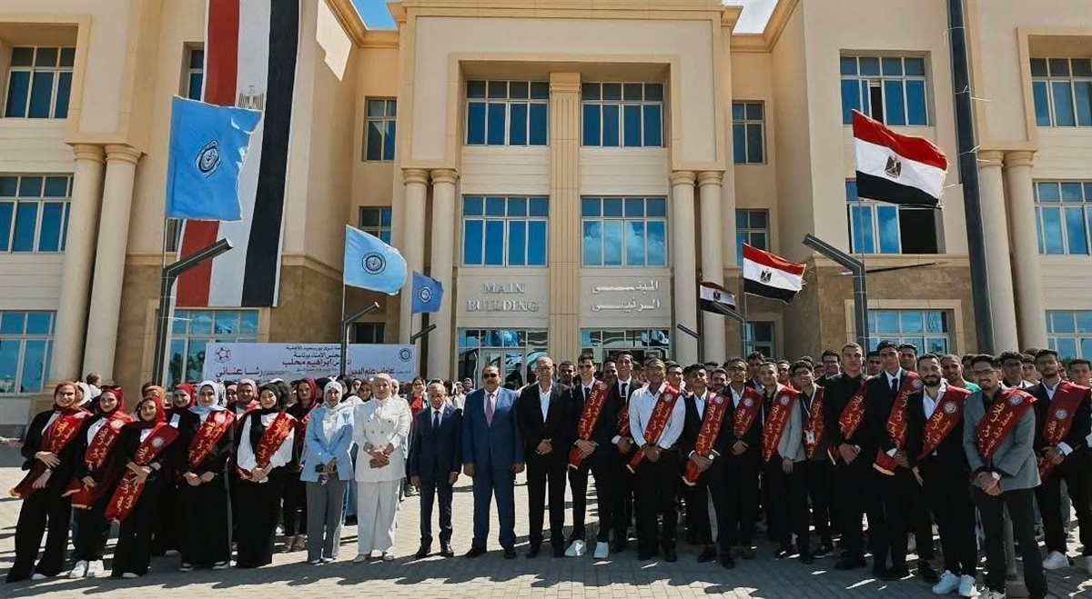 طلاب من أجل مصر بجامعة بورسعيد الأهلية 