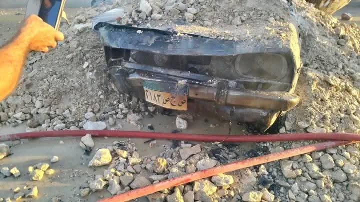 تصادم سيارتين بأسيوط 