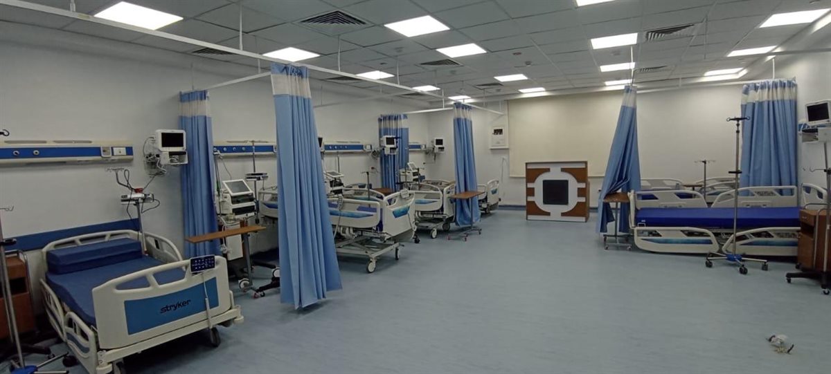 جانب من المستشفيات 