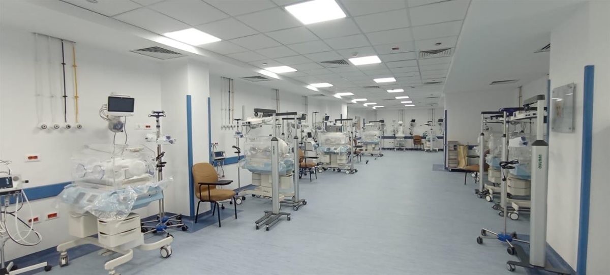 جانب من المستشفيات 