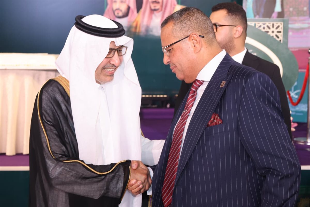 محافظ جنوب سيناء يشارك في احتفال العيد الوطني السعودي 