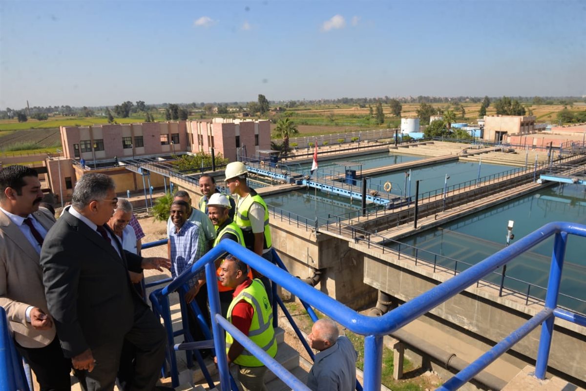 بدء تشغيل محطة مياه بلقاس 