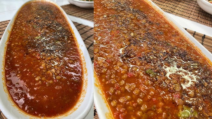 طريقة عمل العدس بجبة