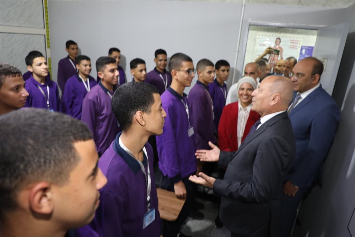 محافظ القاهرة يفتتح معهد التمريض بنين بمستشفى روض الفرج العام