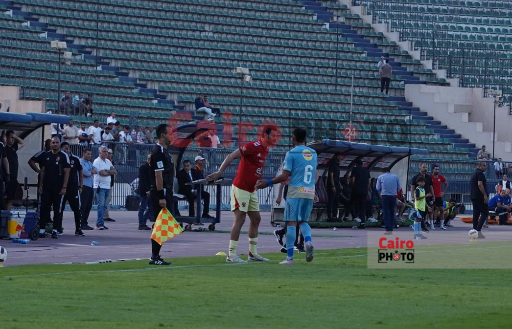 مباراة الأهلي وحرس الحدود في الدوري الممتاز