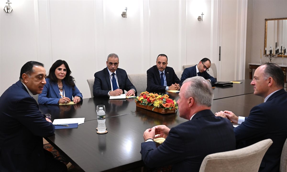 رئيس الوزراء يلتقي رئيس شركة 