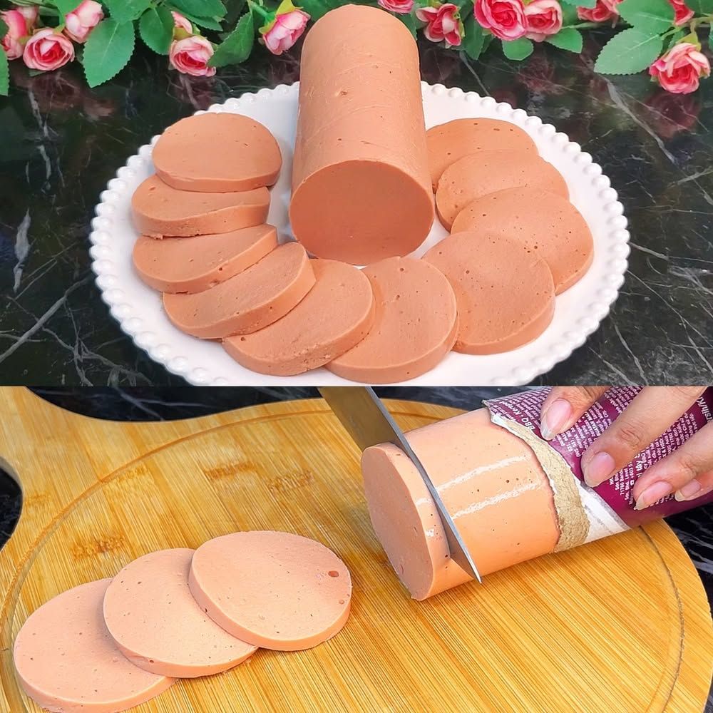 طريقة عمل لانشون الفراخ 