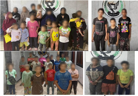 <strong>القبض على 17 متهمًا لاستغلاهم 33 حدثًا في بيع السلع بشكل إلحاحي وأعمال التسول</strong>