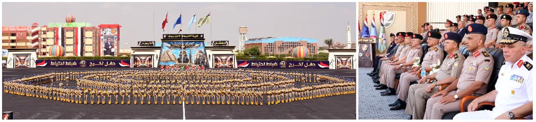 مراسم الإحتفال بتخريج الدفعة 168 من كلية الضباط الإحتياط