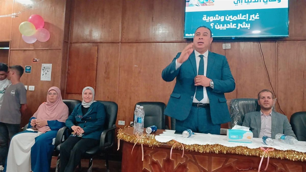 احتفال كلية الإعلام جامعة المنوفية بالطلاب الجدد 