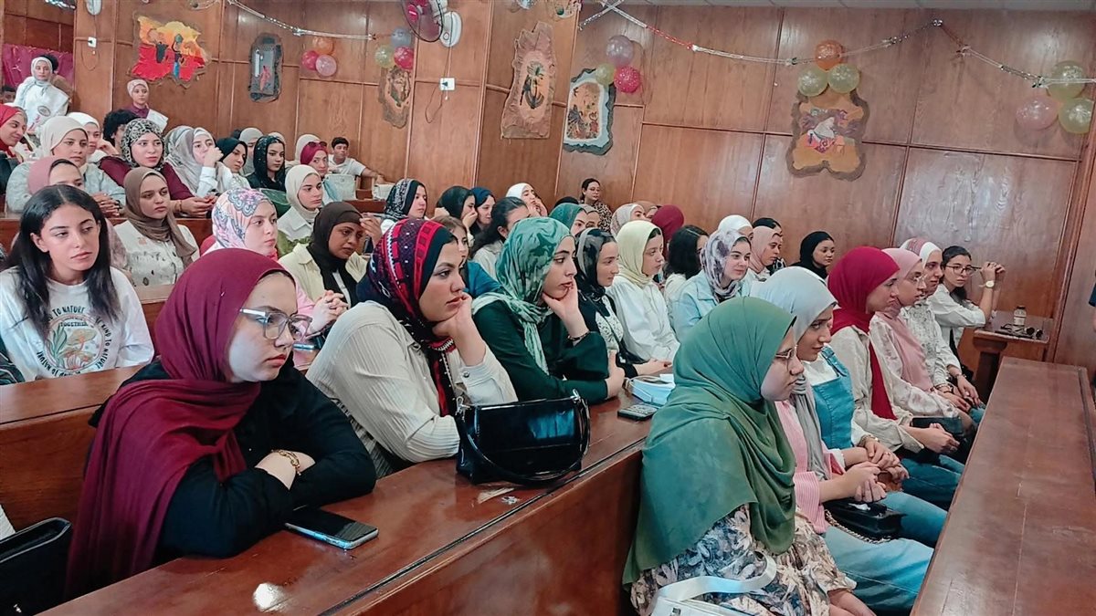 احتفال كلية الإعلام جامعة المنوفية بالطلاب الجدد 