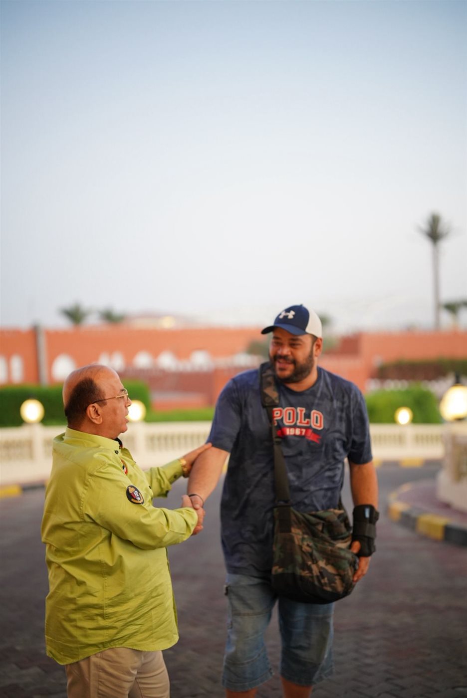 وصول محمد ممدوح ونرمين الفقي وعبير صبري للمشاركة في النسخة الثالثة لمهرجان الغردقة لسينما الشباب