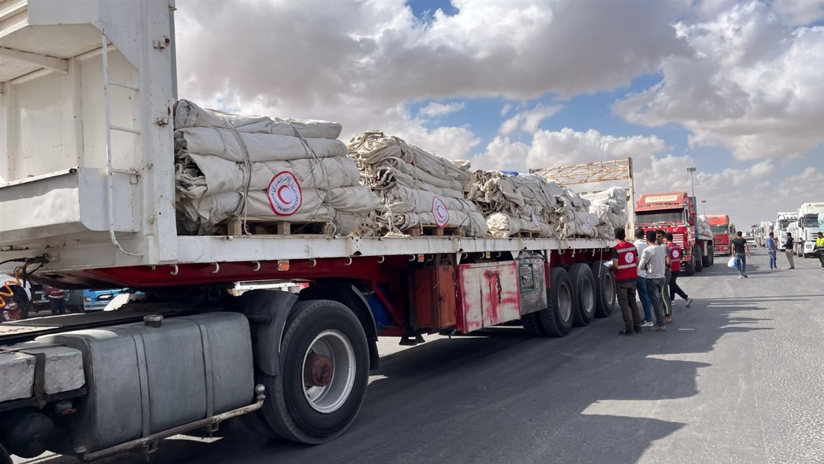 قافلة زاد العزة من مصر إلى غزة