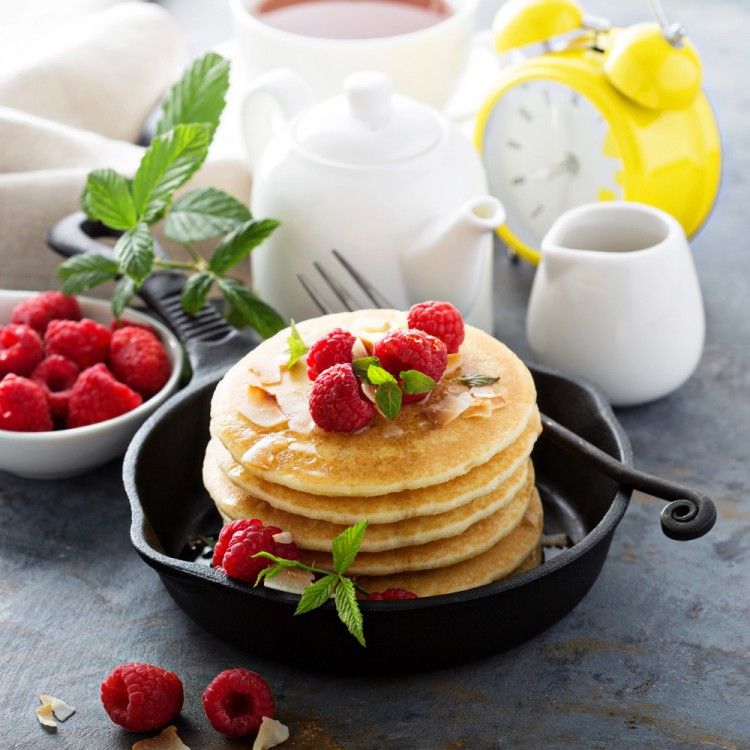 طريقة عمل البان كيك للشيف نادية السيد