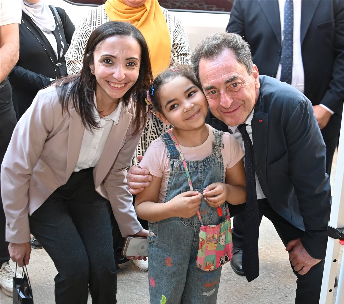 محافظ البحيرة والسفير الفرنسي