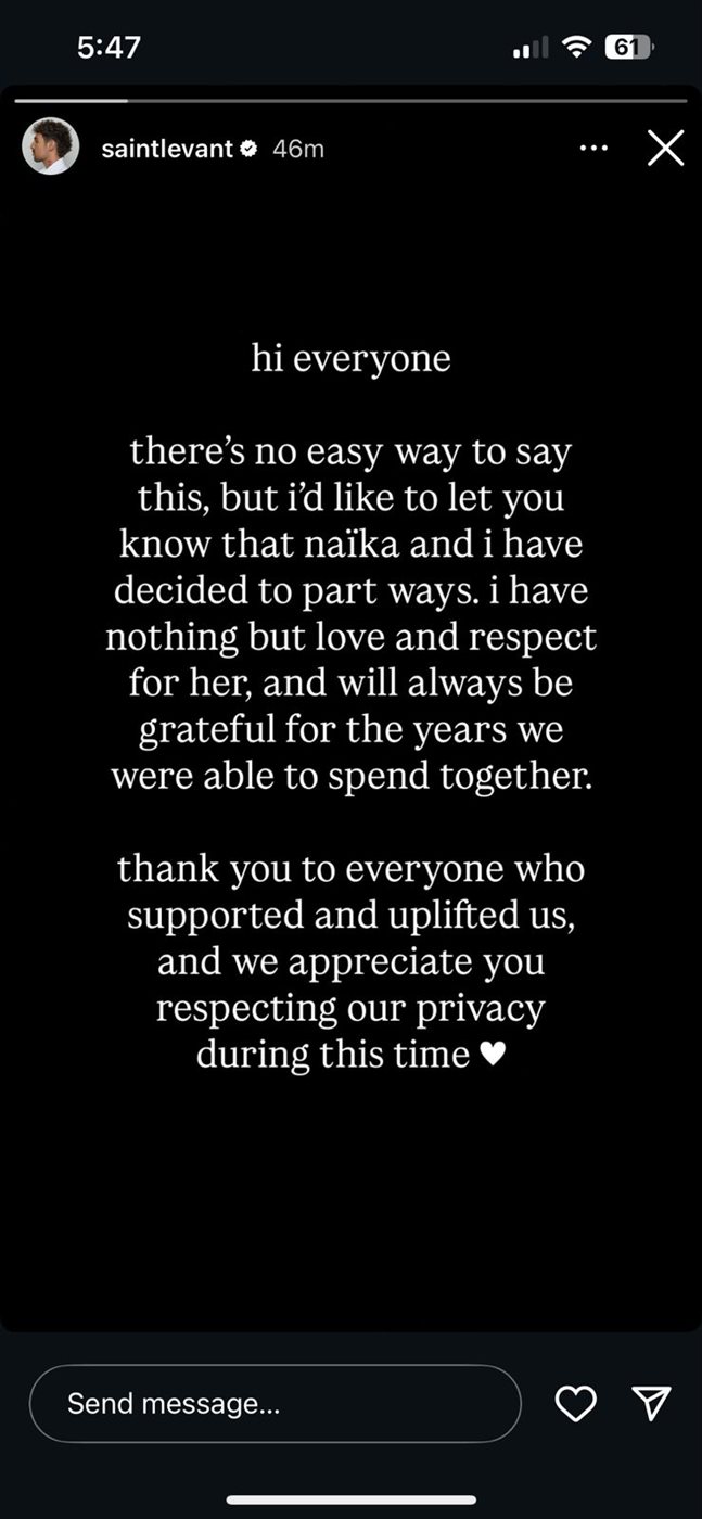 سانت ليفانت عبر انستجرام