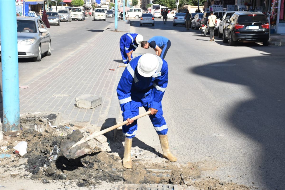 مياه مطروح تستعد لموسم الشتاء 