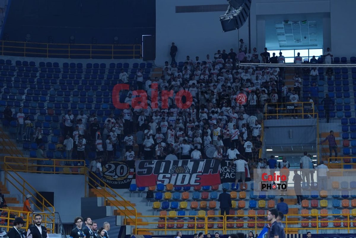 <strong>لقطات من مباراة الزمالك وتوباتي البرازيلي</strong>