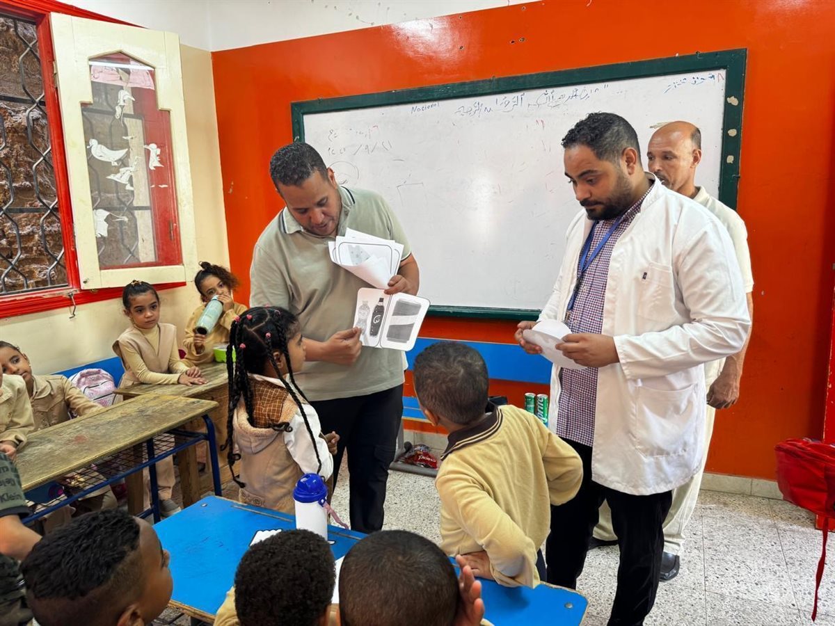 مبادرة مدرستنا بصحة في الأقصر