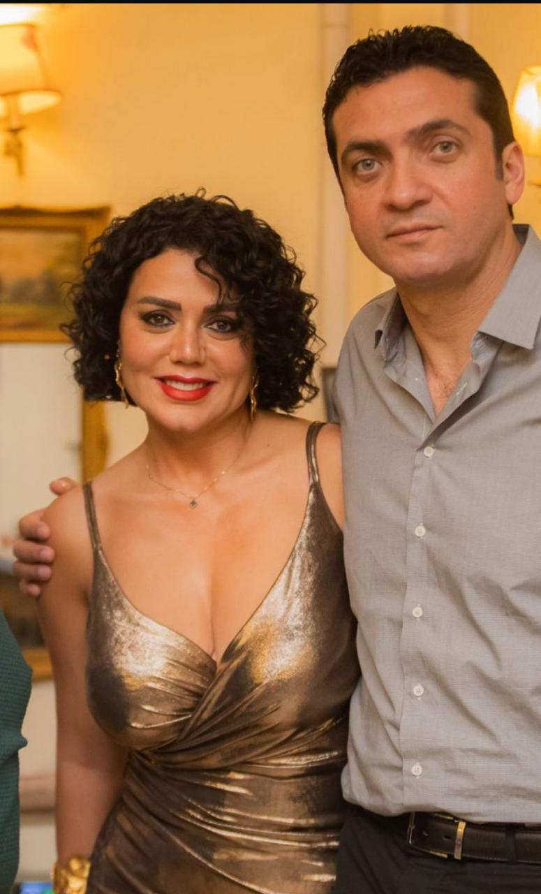 رانيا يوسف وزوجها المخرج أحمد جمال