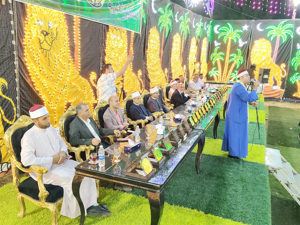 حفل تكريم حفظة القرآن الكريم بشبرا خلفون