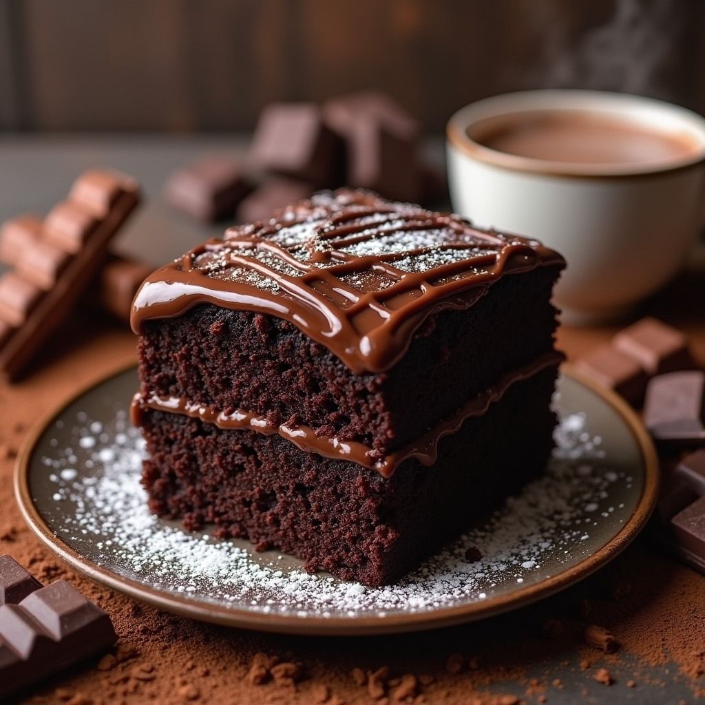 طريقة عمل كيكة الشوكولاتة في الخلاط