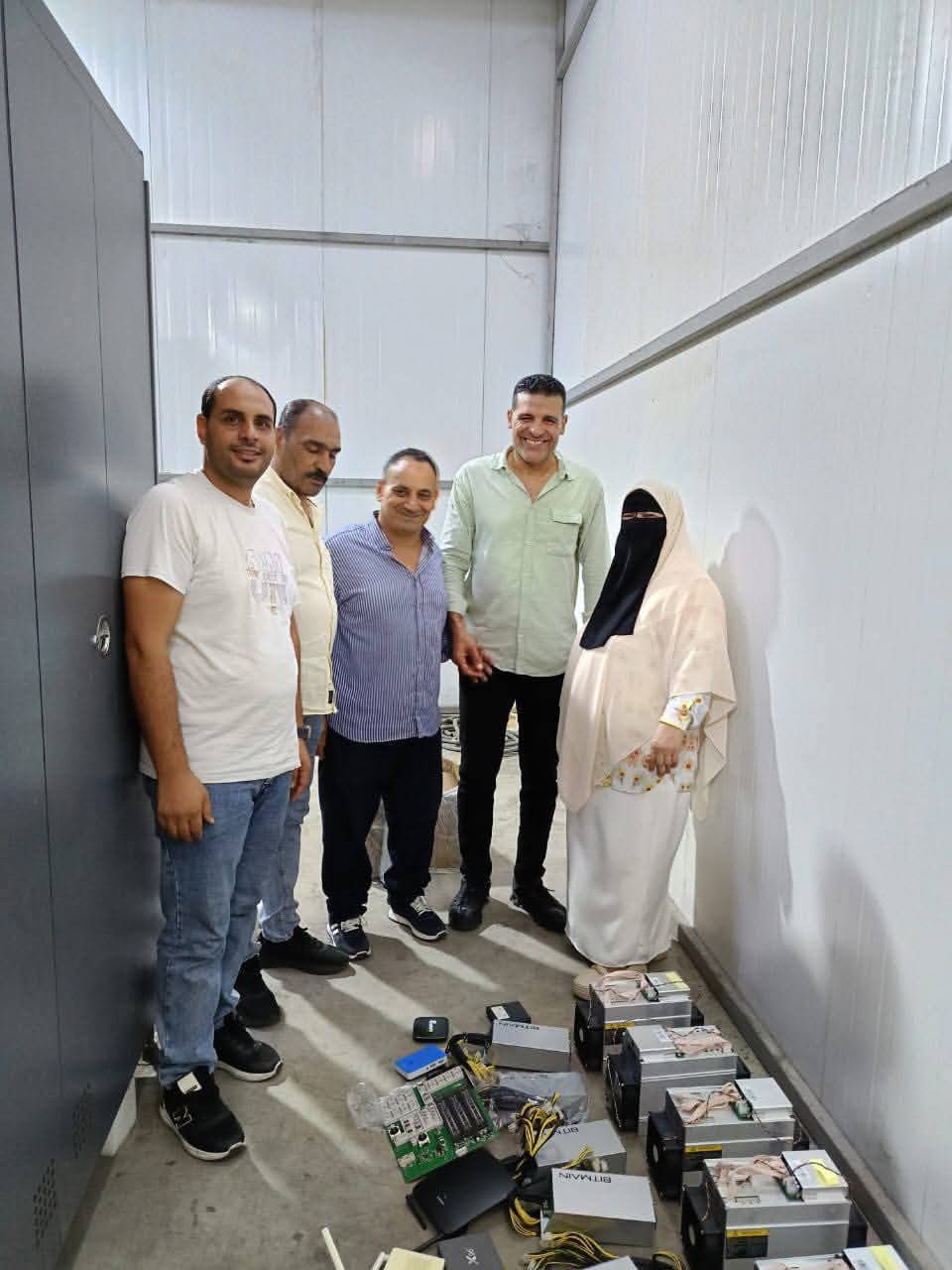 جانب من اعمال الضبط