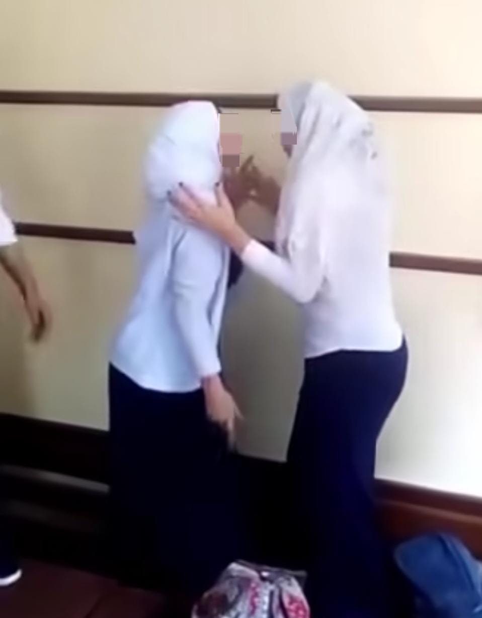 جانب من الفيديو المتداول 