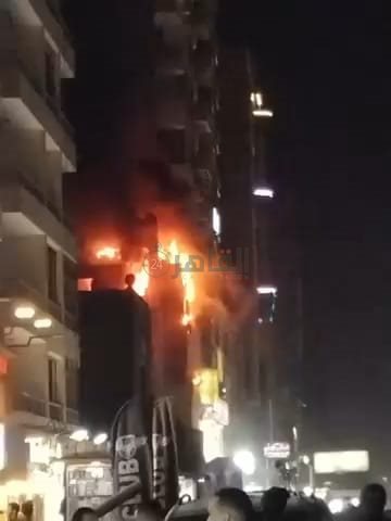 السيطرة على حريق داخل شقة سكنية في شبرا الخيمة دون إصابات