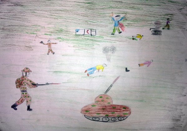 أجمل رسومات عن حرب أكتوبر 1973