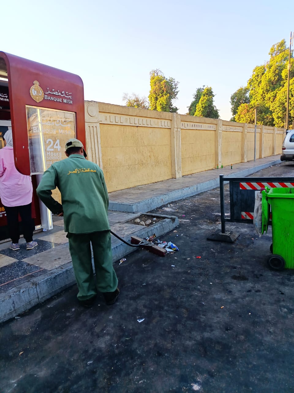 تجميل شوارع المدينة