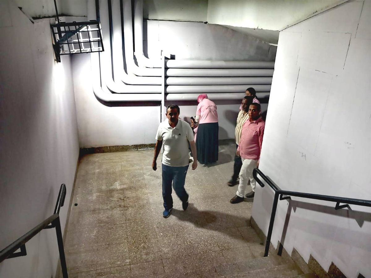 تزيين نفق المحطة