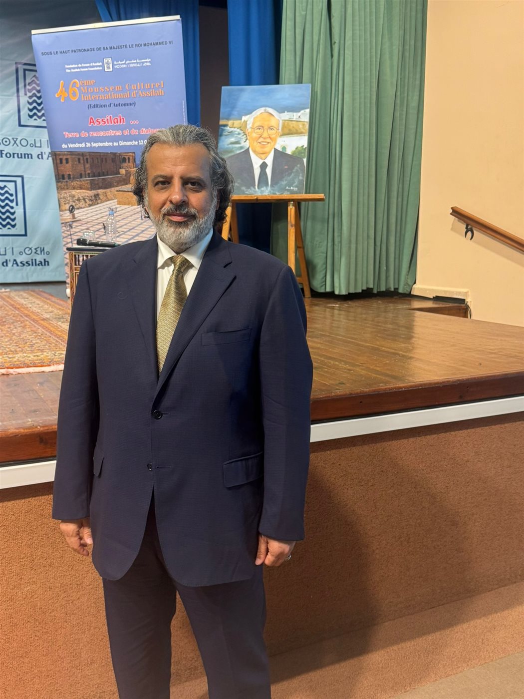 ماضي الخميس يشارك في الدورة الـ 46 لمنتدى أصيلة الثقافي في المملكة المغربية