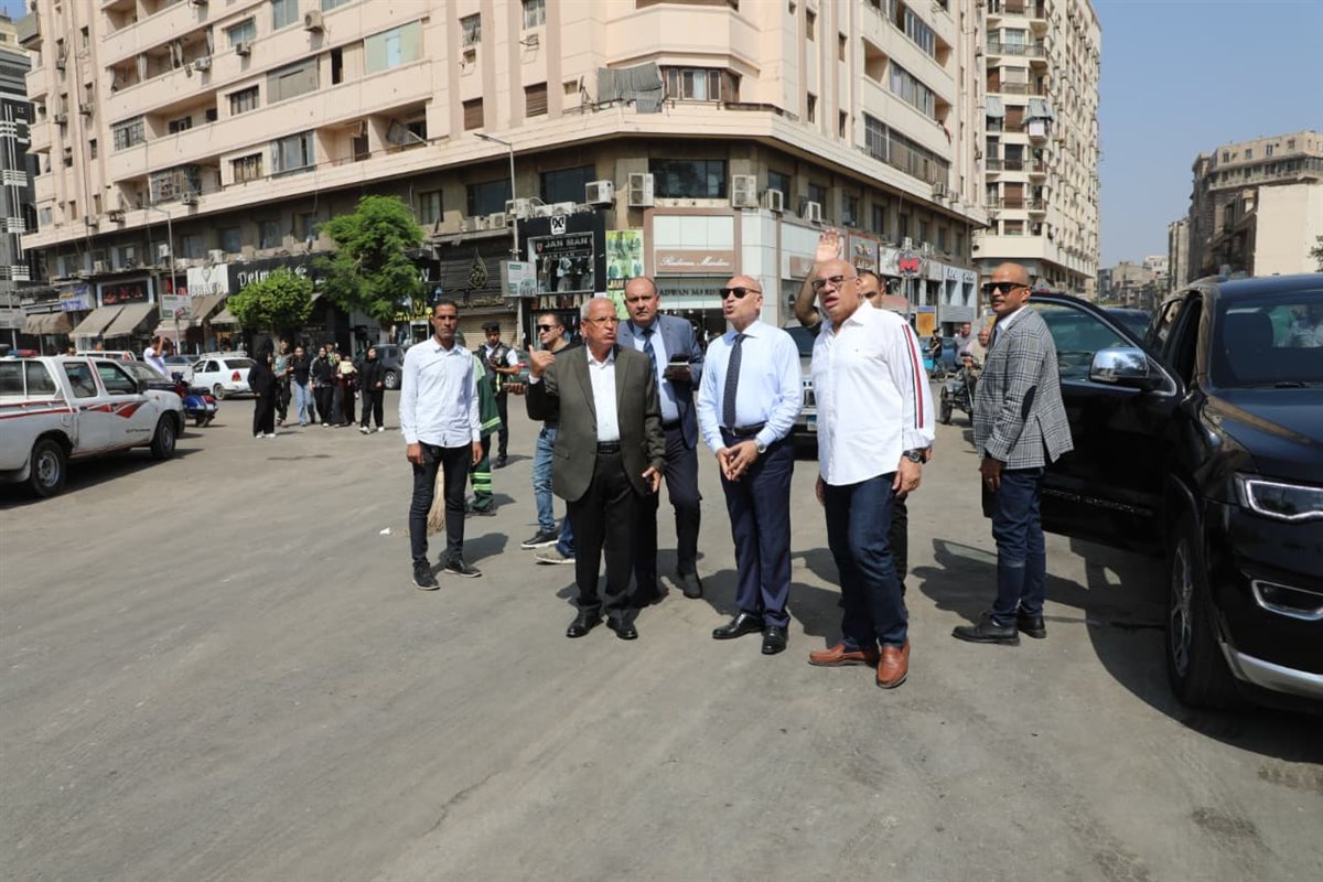  فتح الطريق أمام حديقة الأزبكية