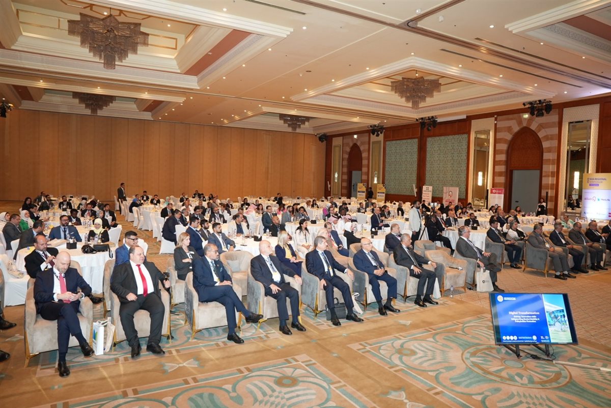 جانب من أعمال المنتدى الإقليمي لجمعية الاكتواريين